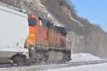 BNSF 5501 Roster shot.